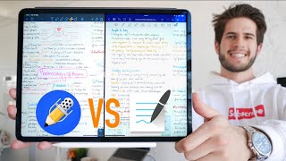 Notability vs Goodnotes 5  The Best iPad Note Taking App 2019  KharmaMedic [upl. by Anitsyrc129]