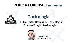 TOXICOLOGIA FORENSE 1 PARTE 1 [upl. by Annia]