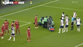 Bentancur INJURY Vs Liverpool [upl. by Mailand]