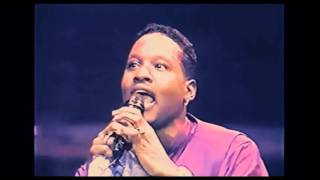 Johnny Gill  There U Go  Live [upl. by Nerdna]