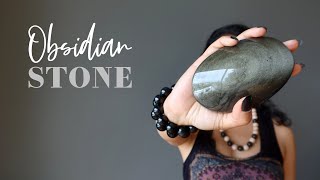 Obsidian Stone Meanings Uses amp Healing Properties  AZ Satin Crystals [upl. by Maidel38]