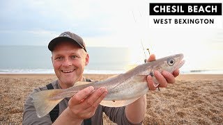 Beach Fishing  Chesil Beach  West Bexington [upl. by Tsenrae]