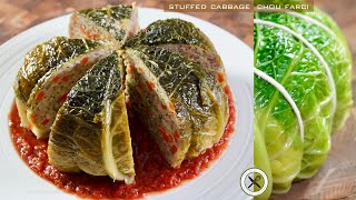 Stuffed Cabbage  Chou Farci – Bruno Albouze [upl. by Annahaj462]