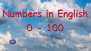 Numbers in English 0100 [upl. by Notyalk771]