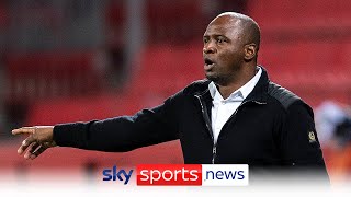 Patrick Vieira agrees to become Crystal Palace manager [upl. by Salita370]