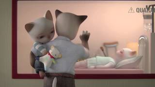 Trois Petits Chats 3D animated short film [upl. by Tomkin835]