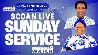 TODAYS SCOAN SUNDAY LIVE SERVICE  THE SCOAN LIVE SUNDAY SERVICE BROADCAST  24112024 [upl. by Daza326]