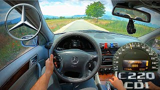 2000 Mercedes Benz C220 CDI W203  POV Drive [upl. by Horn977]