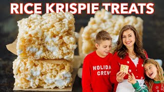 Rice Krispie Treats Recipe [upl. by Dayiz]