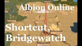 Albion Online  Caerleon to Bridgewatch fast almost safely [upl. by Kola]