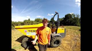 Terex 3 ton Dumper Review [upl. by Euqinommod501]