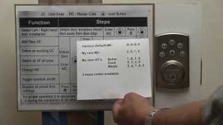 Programming Kwikset Powerbolt2 Powerbolt 2 electronic lock set combination [upl. by Stiruc]