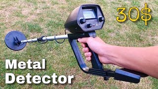 Best Metal Detector under 30  The Cheapest Metal Detector [upl. by Anairt]