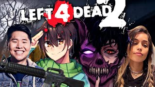 The AMIGOPS plays Left 4 Dead 2 ft Corpse Valkyrae amp DisguisedToast [upl. by Franni]