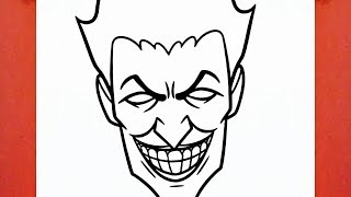 HOW TO DRAW THE JOKER [upl. by Ileek]