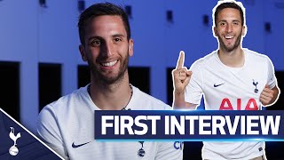 Rodrigo Bentancurs first Spurs interview [upl. by Lilas]