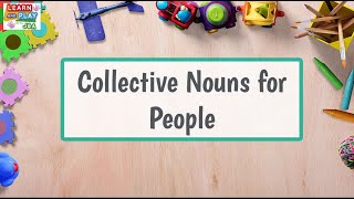 Collective Nouns for People [upl. by Notslar]