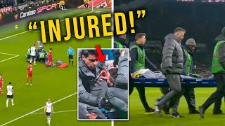 RODRIGO BENTANCUR INJURY SHOCK 😨 [upl. by Hein]