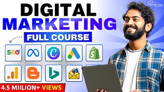 DIGITAL MARKETING Full Course for Beginners in 3 Hours  Learn Digital Marketing in 2024 [upl. by Esinyl]