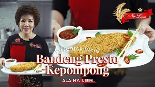 BANDENG PRESTO KEPOMPONG Bandeng presto dibungkus kremesan nikmat ala Ny Liem [upl. by Berna]