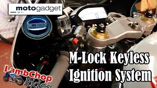 Motogadget Mlock review and install guide  Keyless Ignition [upl. by Rehprotsirhc]