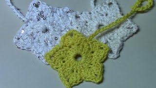 Haken  tutorial 129 sterretjes [upl. by Luane]