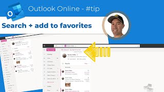 Outlook Online PWA  Search and Add to Favorites [upl. by Glen]