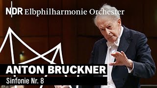 Anton Bruckner Sinfonie Nr 8 mit Günter Wand 2000  NDR Elbphilharmonie Orchester [upl. by Henriette]