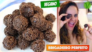 BRIGADEIRO VEGANO PERFEITO PARA ENROLAR 694  Receitas da Mussinha [upl. by Caressa]