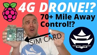 MAKE A 4G LTE RASPBERRY PI DRONE WITH LIMITLESS RANGE  The Ultimate BVLOS Guide [upl. by Race575]