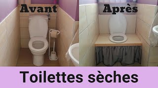 Comment fabriquer des toilettes sèches dintérieur [upl. by Notgnillew829]