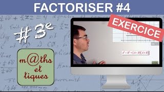 EXERCICE  Factoriser en utilisant les identités remarquables 2  Troisième [upl. by Valerio]