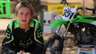 2014 Kawasaki KX85KX100  Try Out [upl. by Enom]