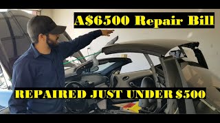 Mercedes Benz SLK55 R171 VARIO ROOF REPAIR PART 1 [upl. by Aratahc314]