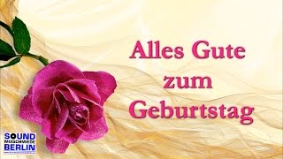 Alles Gute zum Geburtstag Lied ❤️schönes Geburtstagslied 🎶😍Geburtstagswünsche mit Text Lyric Video [upl. by Serena583]