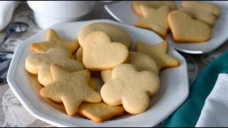 Galletas de MANTEQUILLA 🌟 Muy Fáciles [upl. by Ahsinauj]