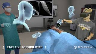 VR Medical Simulation and Training from Arch Virtual Developers of Acadicus [upl. by Yanel]