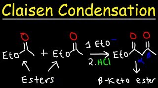 Claisen Condensation Reaction Mechanism [upl. by Euridice]