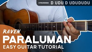 PARALUMAN Guitar Tutorial  Raven  Chordiko [upl. by Refennej352]