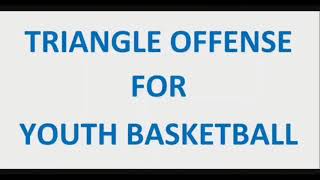 Triangle Offense for Youth Basketball [upl. by Rachel]