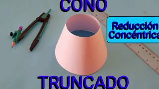 CONO TRUNCADO Reducción Concéntrica [upl. by Durston]