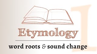 Etymology  sound change roots amp derivation Etymology 1 of 2 [upl. by Annairol]