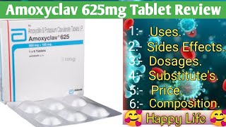 Amoxyclav 625 mg Tablet Use in Bengali Amoxicillin amp Potassium Clavulanate UsesSide EffectDosage [upl. by Myrtia]