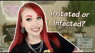 Is Your Piercing INFECTED or IRRITATED [upl. by Aedni]