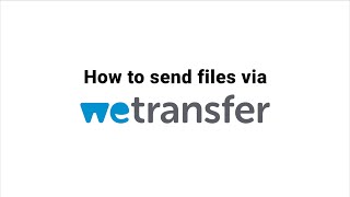 How to send files via Wetransfer on mobile [upl. by Lenrow832]