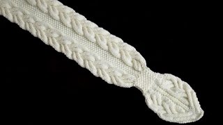 How to knit basic cables C6B 6 Stitches Cable Back [upl. by Sloan202]