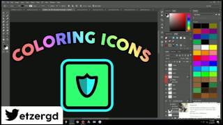 COLOR  SHADE Your Own GEOMETRY DASH ICONS  Make Your Own Icons [upl. by Nelleyram]