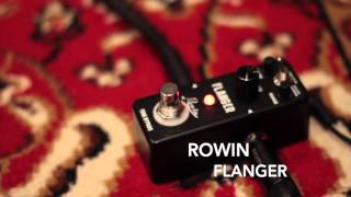 ROWIN FLANGER PEDAL [upl. by Noseaj9]