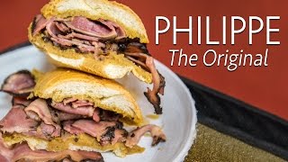 Philippe The Originals French Dip Sandwiches in Los Angeles [upl. by Bloomer]