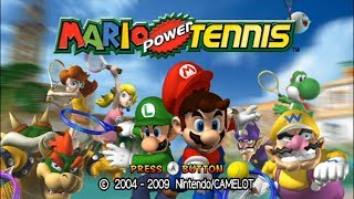 Mario Power Tennis  Longplay  Wii [upl. by Basilio]